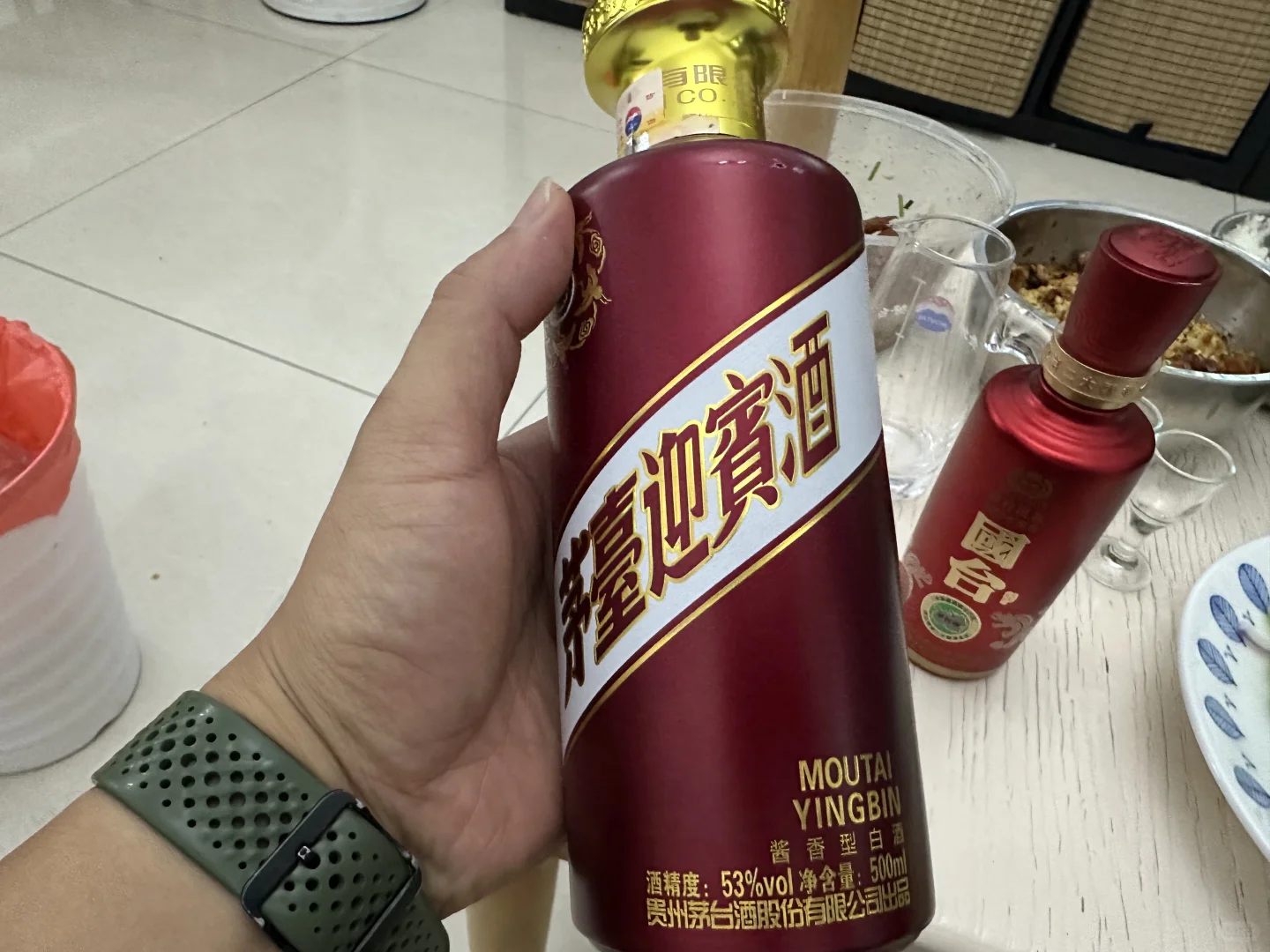 日常小酌之茅台紫迎宾对比国台国标