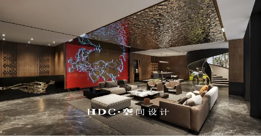 中式美学与现代奢华完美邂逅—茅台展厅设计