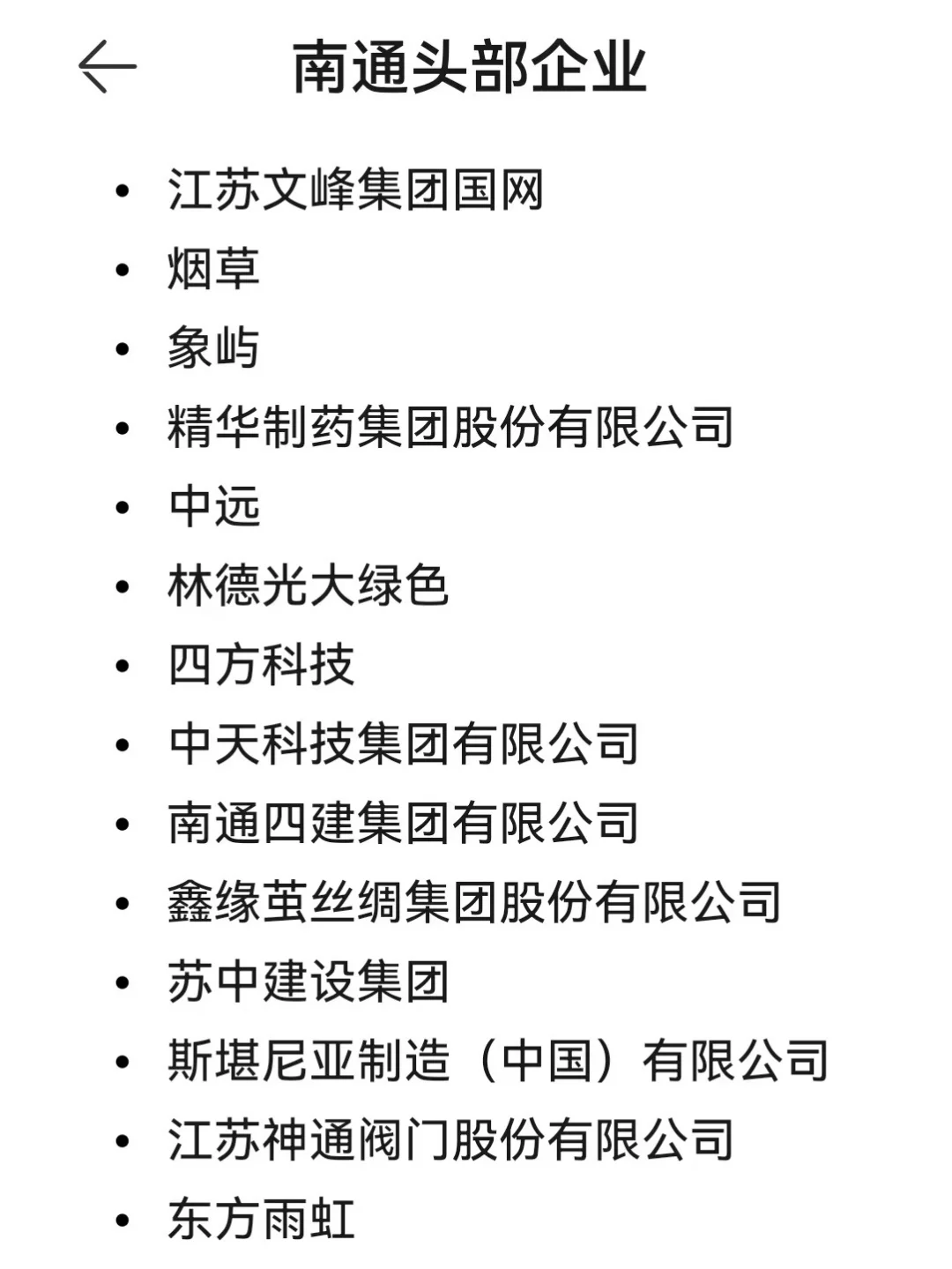 南通头部企业来啦～