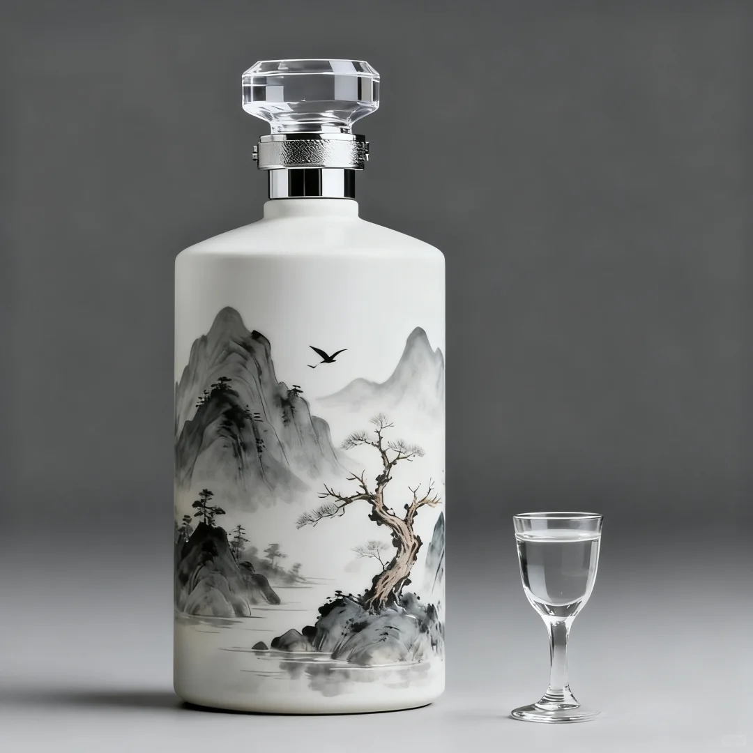 刚做完的「窖藏」白酒包装设计～