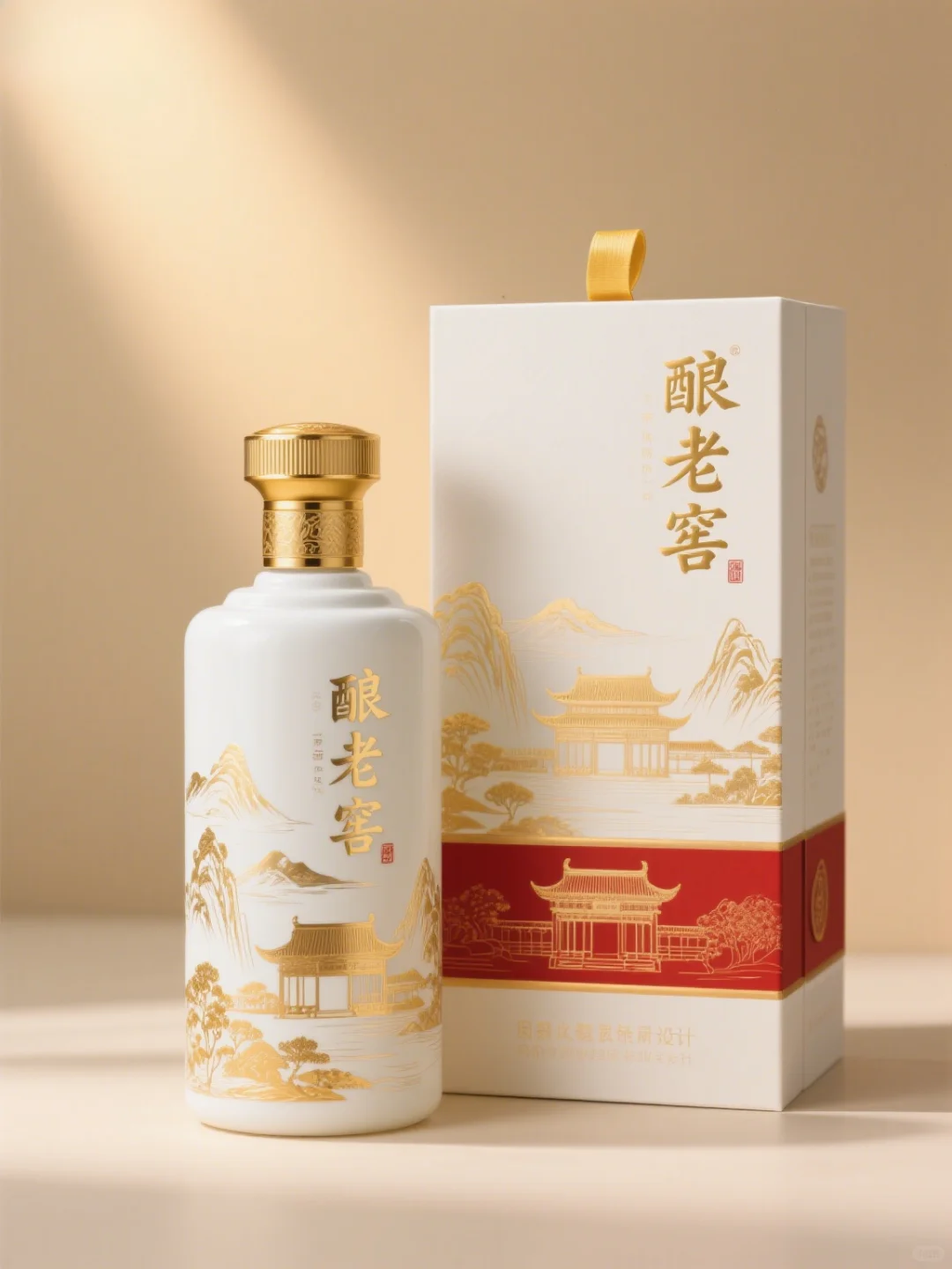 酒水包装设计，把白酒的传统韵味装进去啦