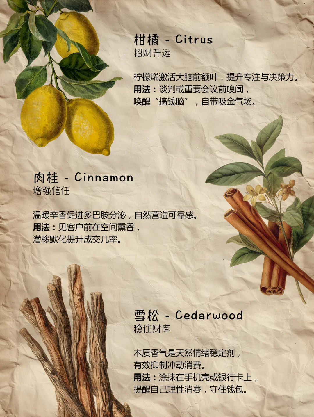 搞钱必看｜这8种香气让财神爷追着你跑