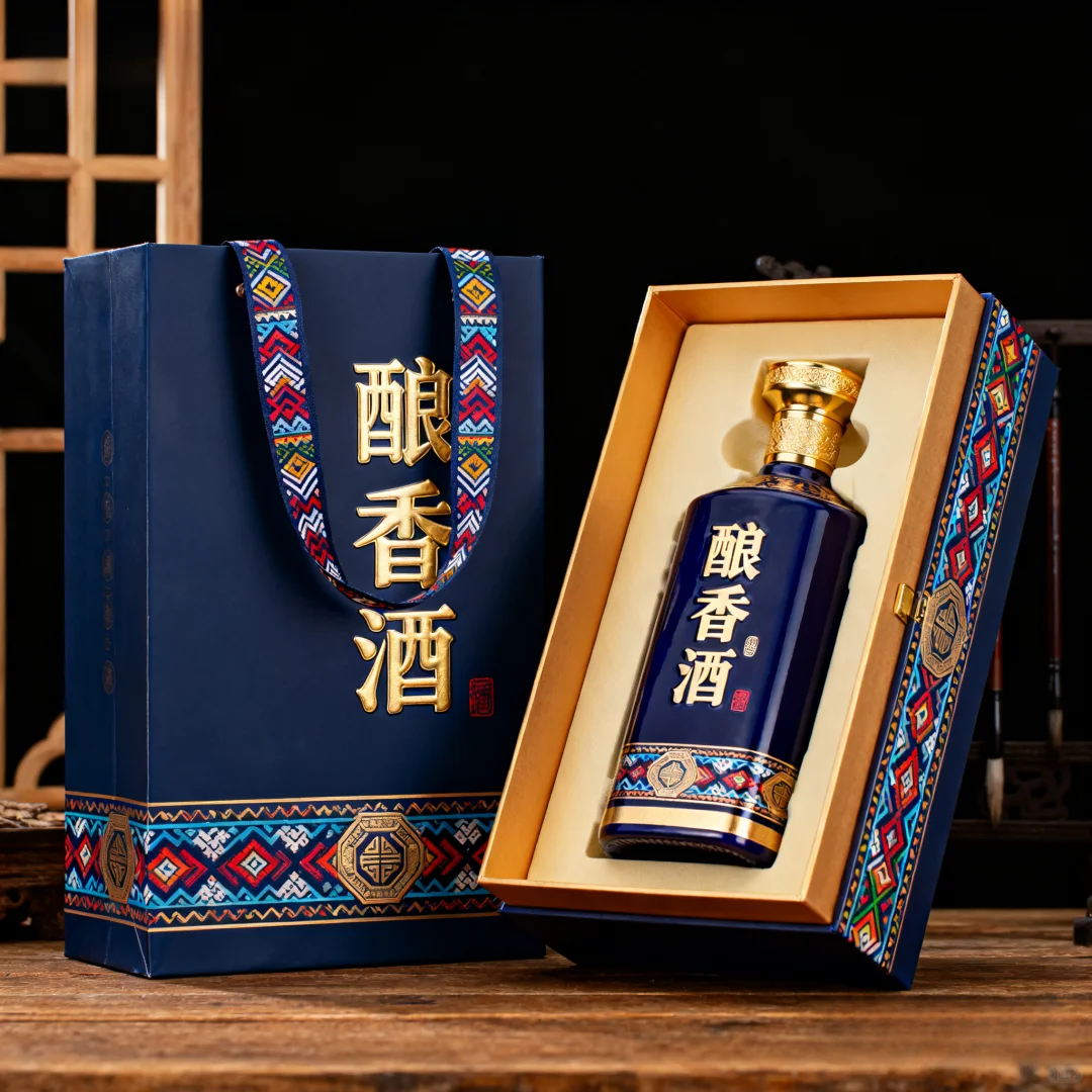 唠唠我刚做完的「酿香酒」包装设计～