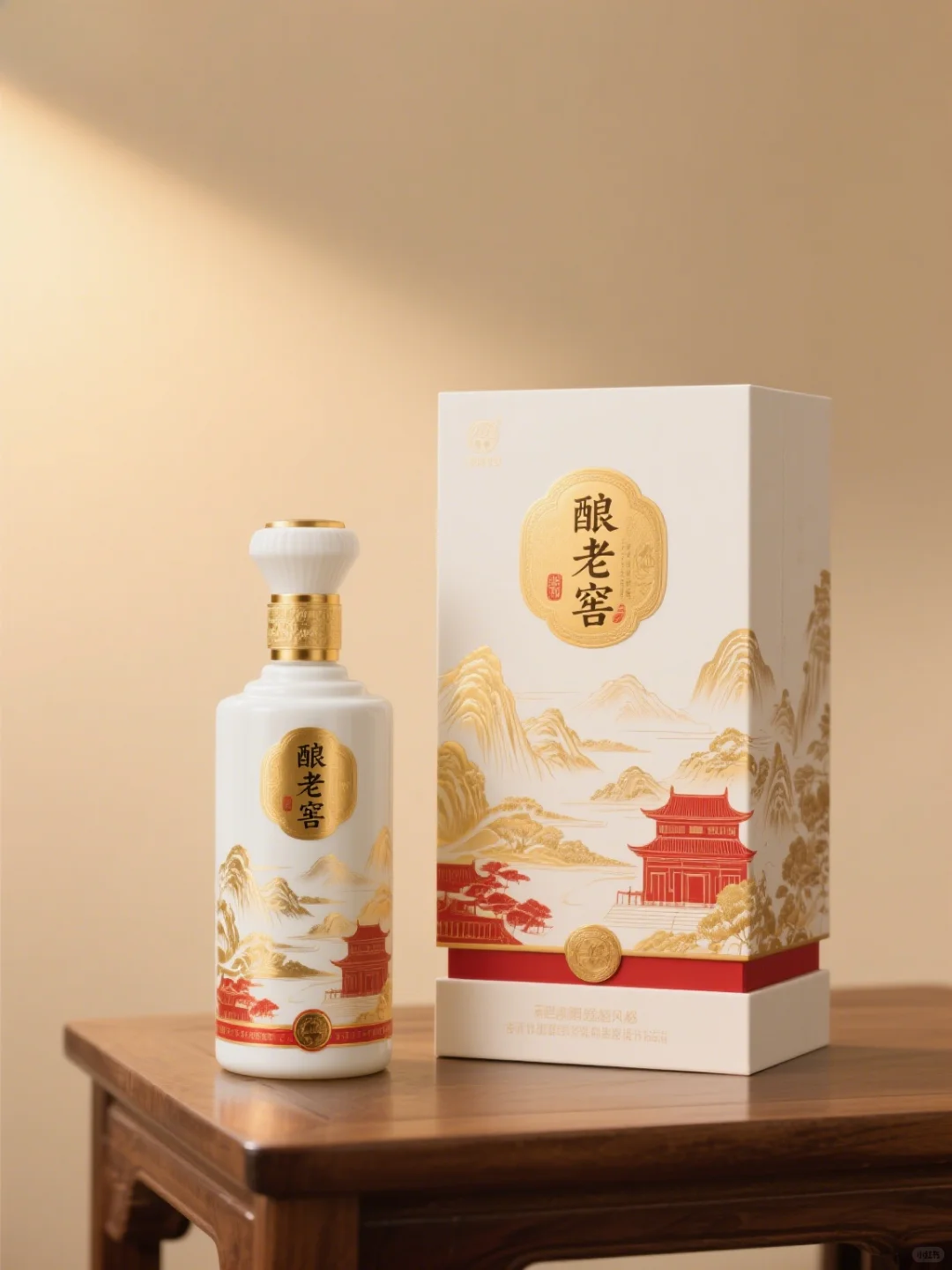 酒水包装设计，把白酒的传统韵味装进去啦