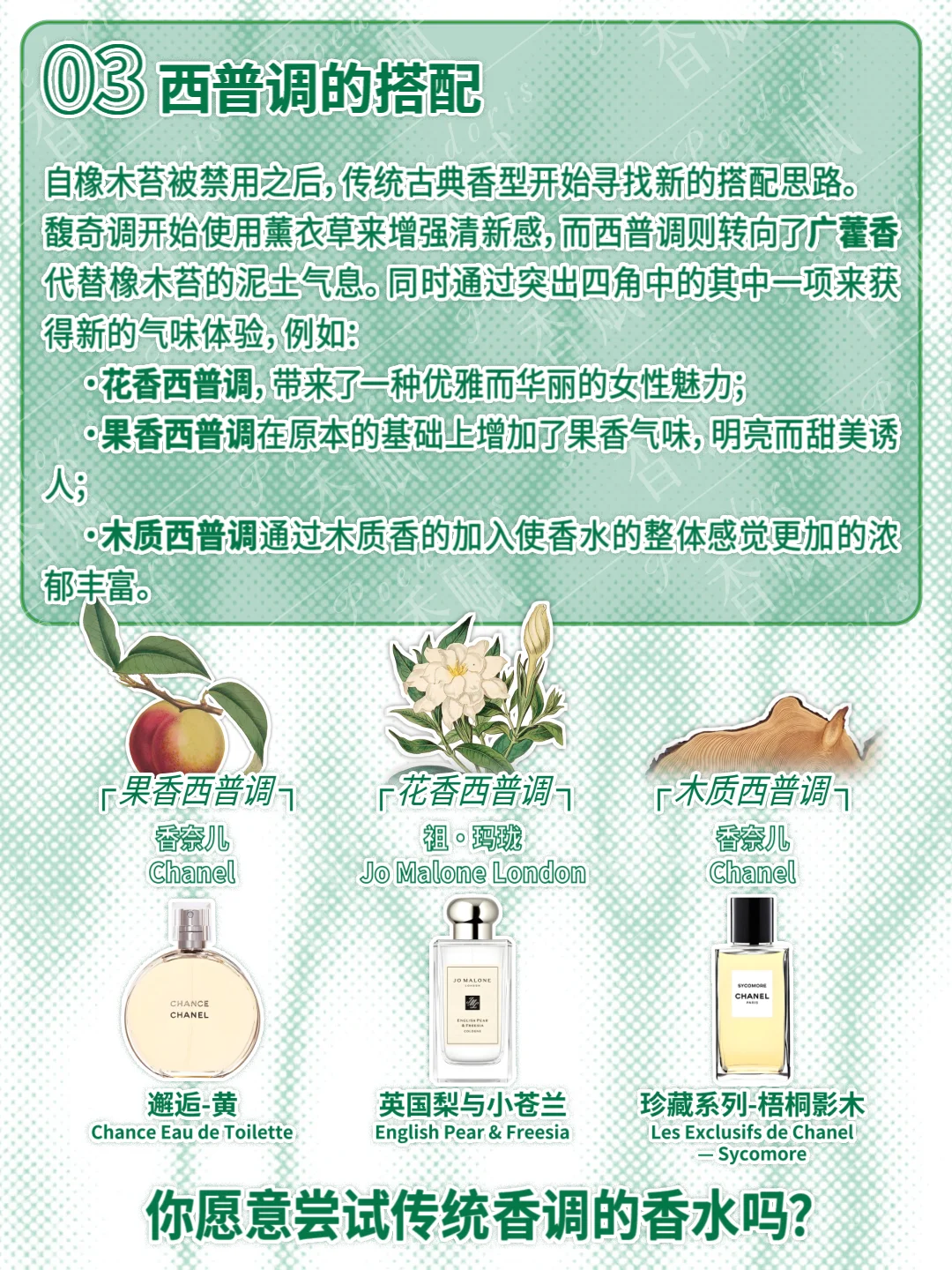 香调扫盲！什么是「西普调」？