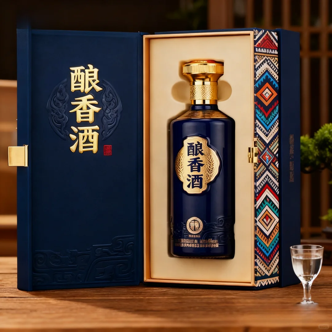 唠唠我刚做完的「酿香酒」包装设计～