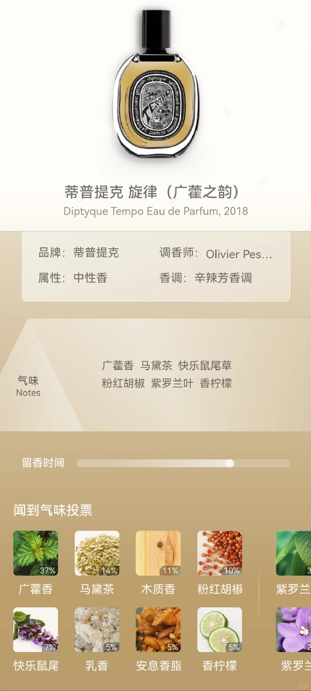 试香 蒂普提克系列部分