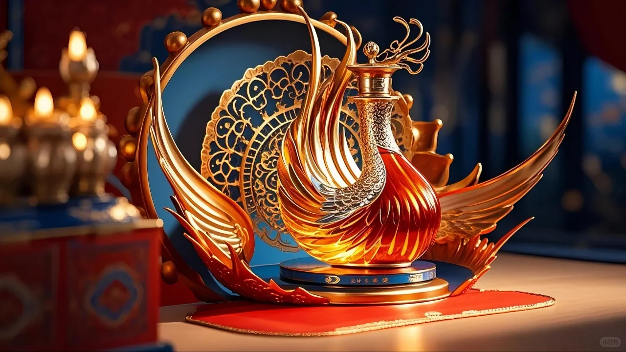 有凤来仪，礼遇非凡！‘凤羽瓶’的美