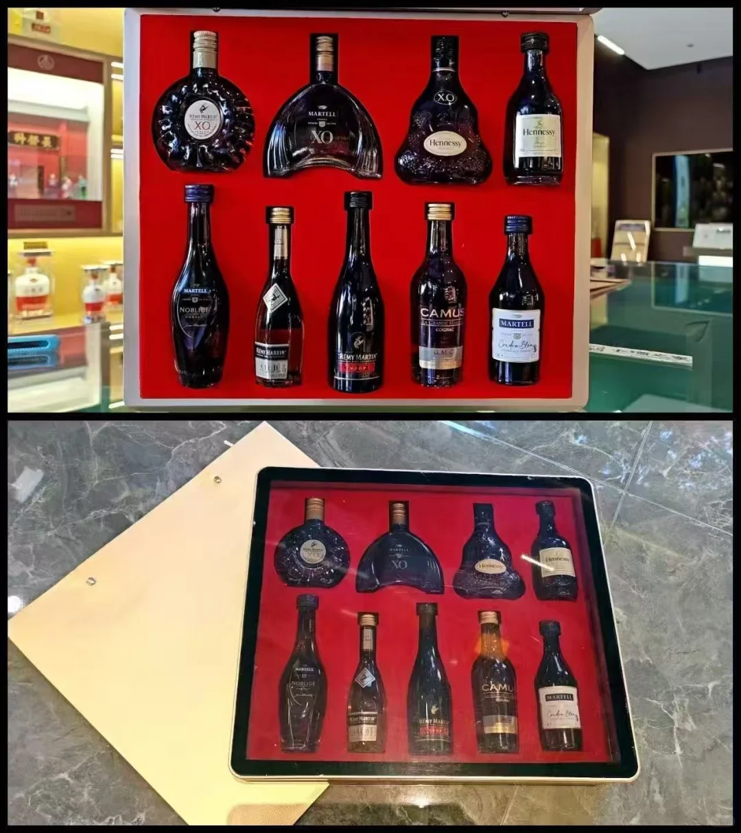 怎么会有这么好看的酒瓶展呀！