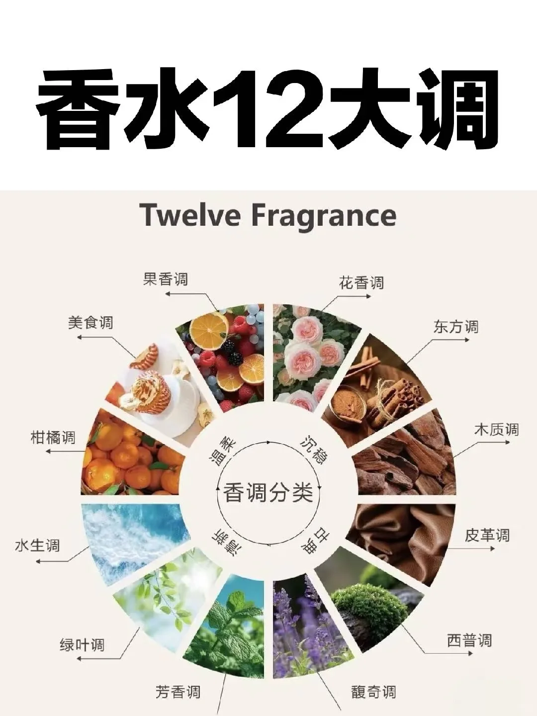 香水12大调，你最喜欢哪一款？