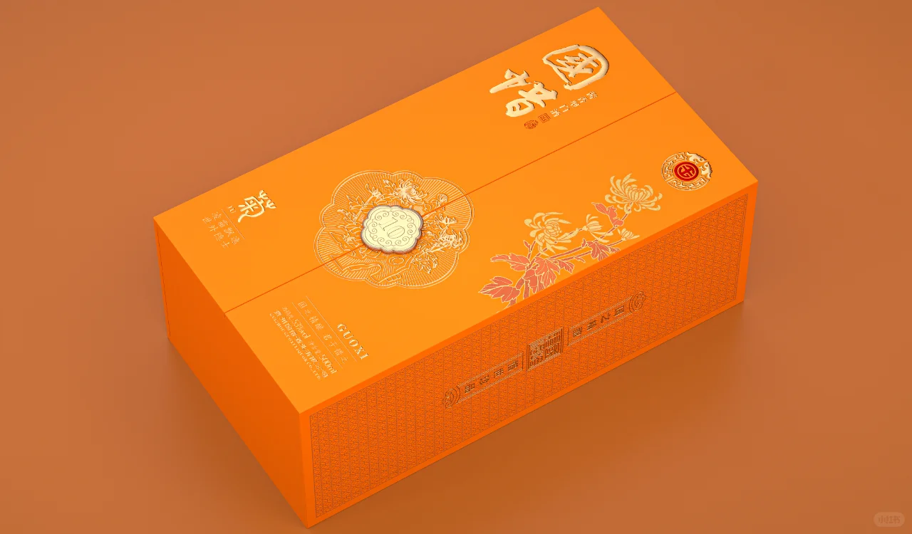 国惜酒-梅兰竹菊系列包装设计