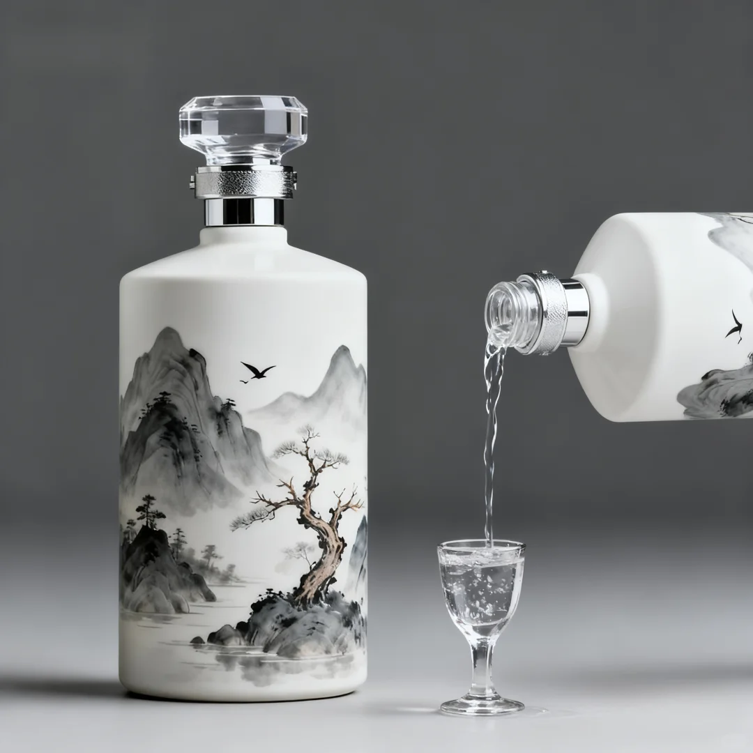 刚做完的「窖藏」白酒包装设计～