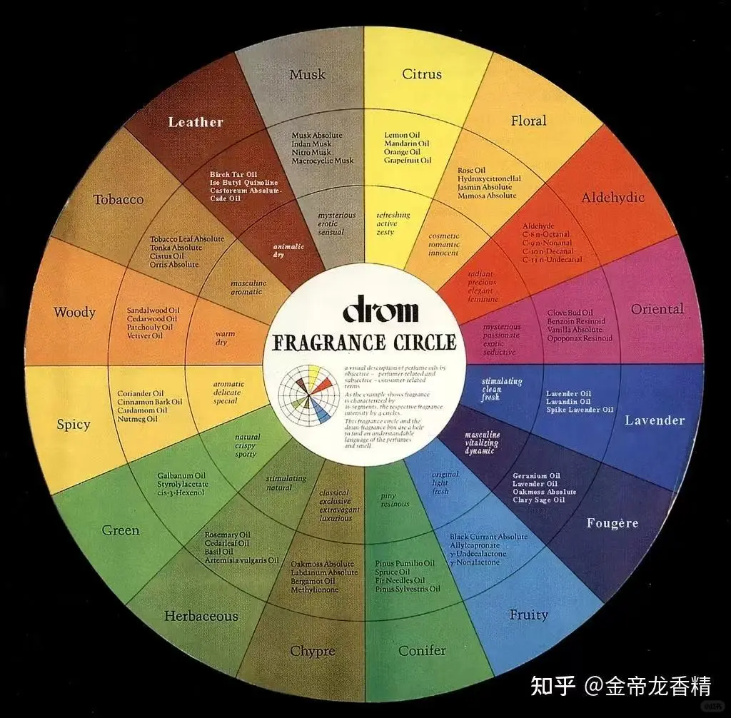 一篇看完所有【香气分类法】