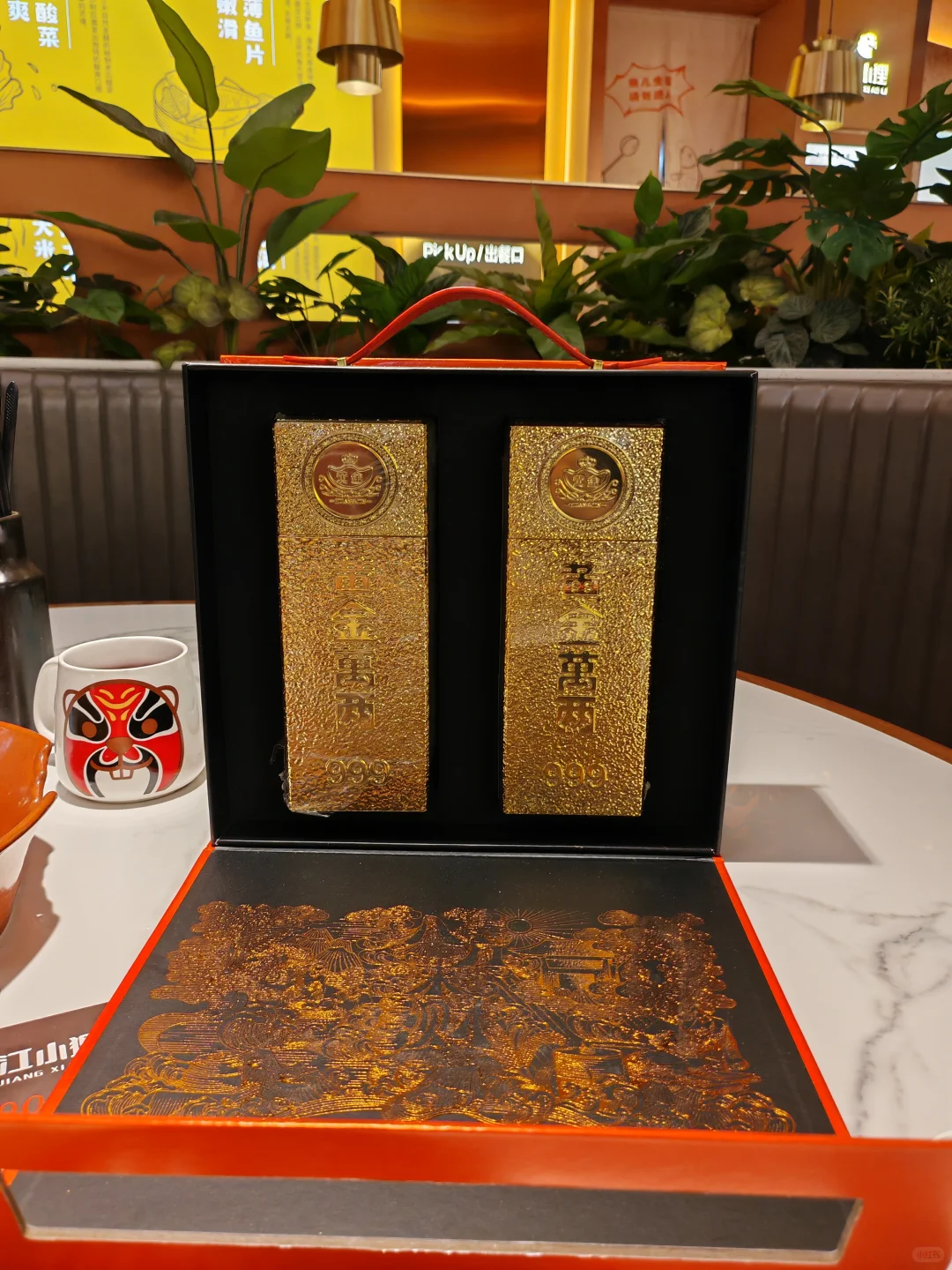 这家店的白酒礼盒也太好看了吧