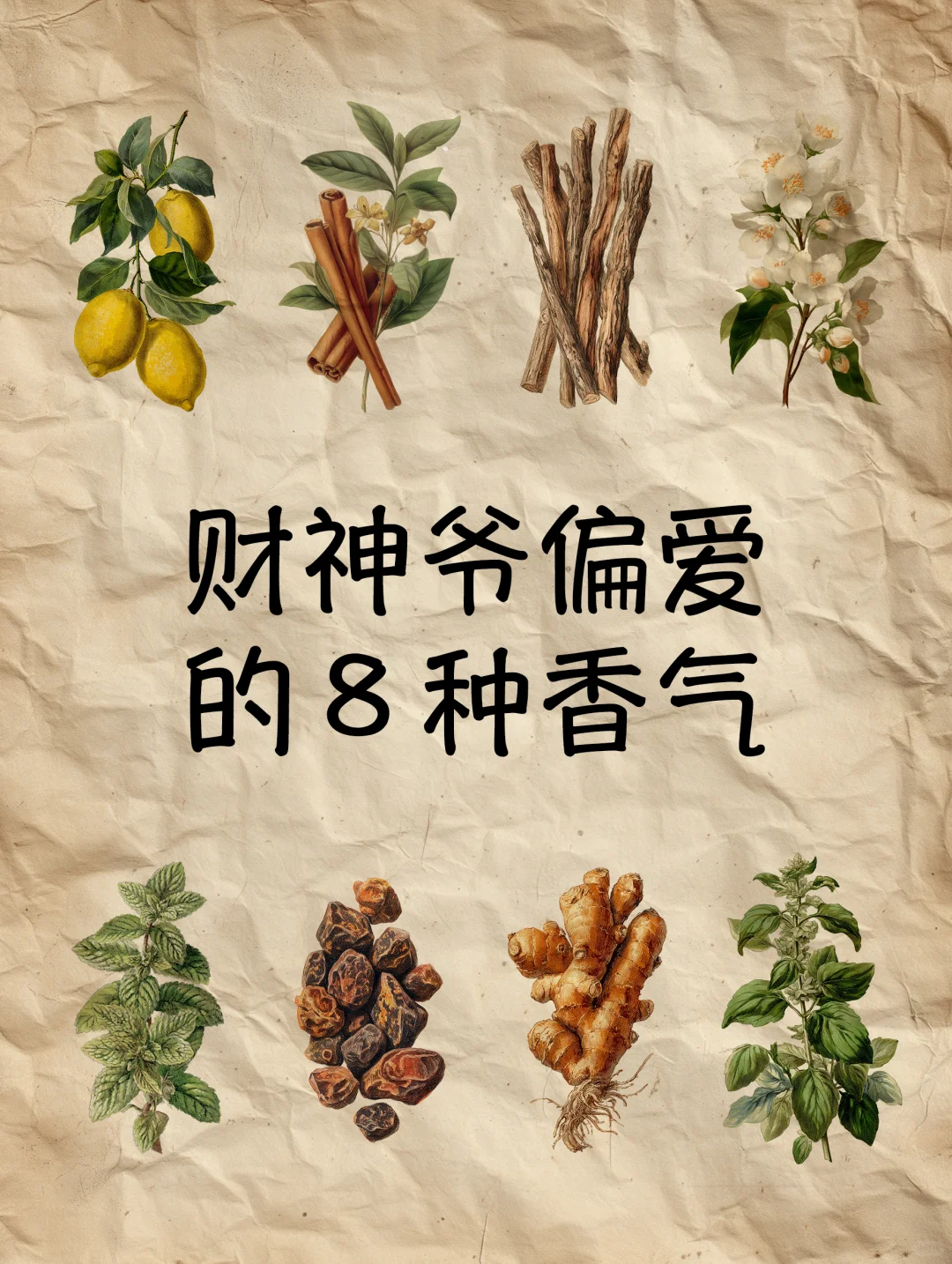 搞钱必看｜这8种香气让财神爷追着你跑