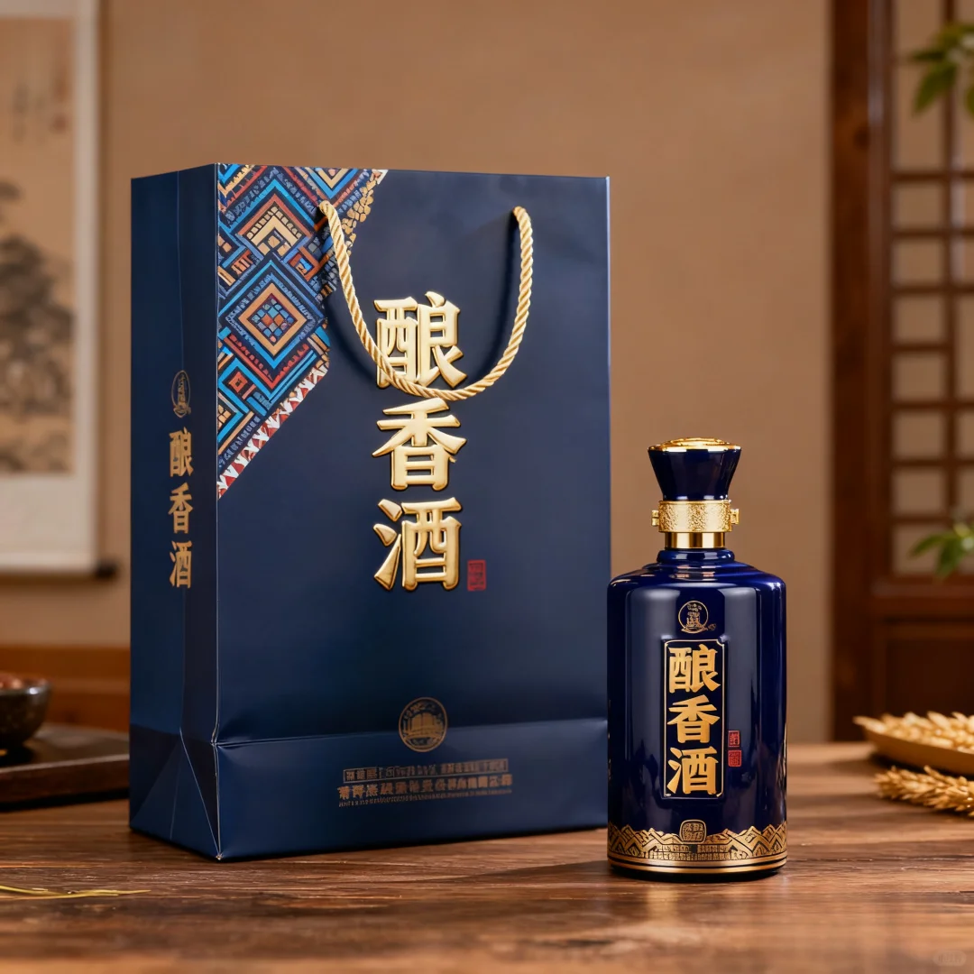 唠唠我刚做完的「酿香酒」包装设计～