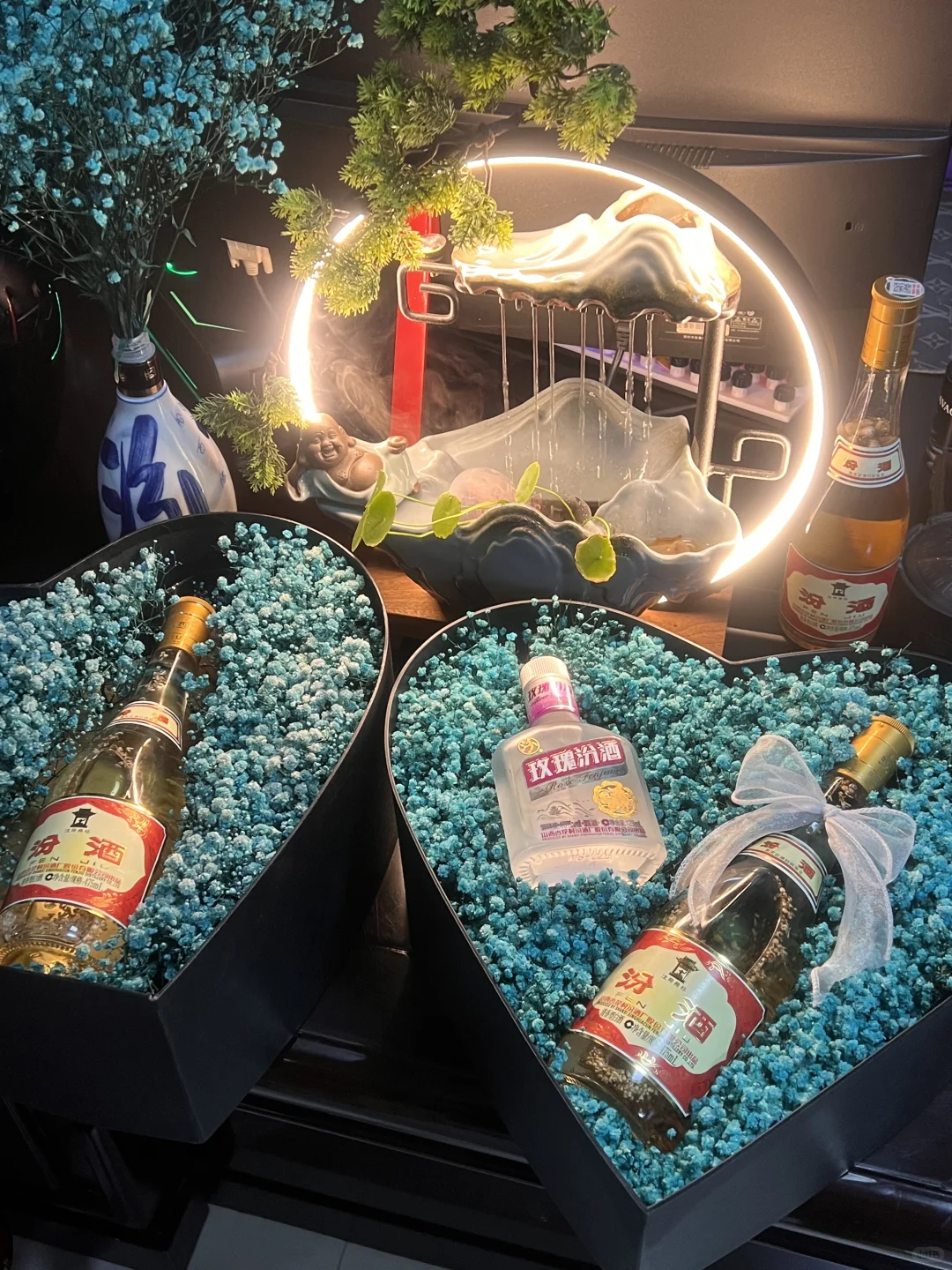 玫瑰汾和桂花汾礼盒版