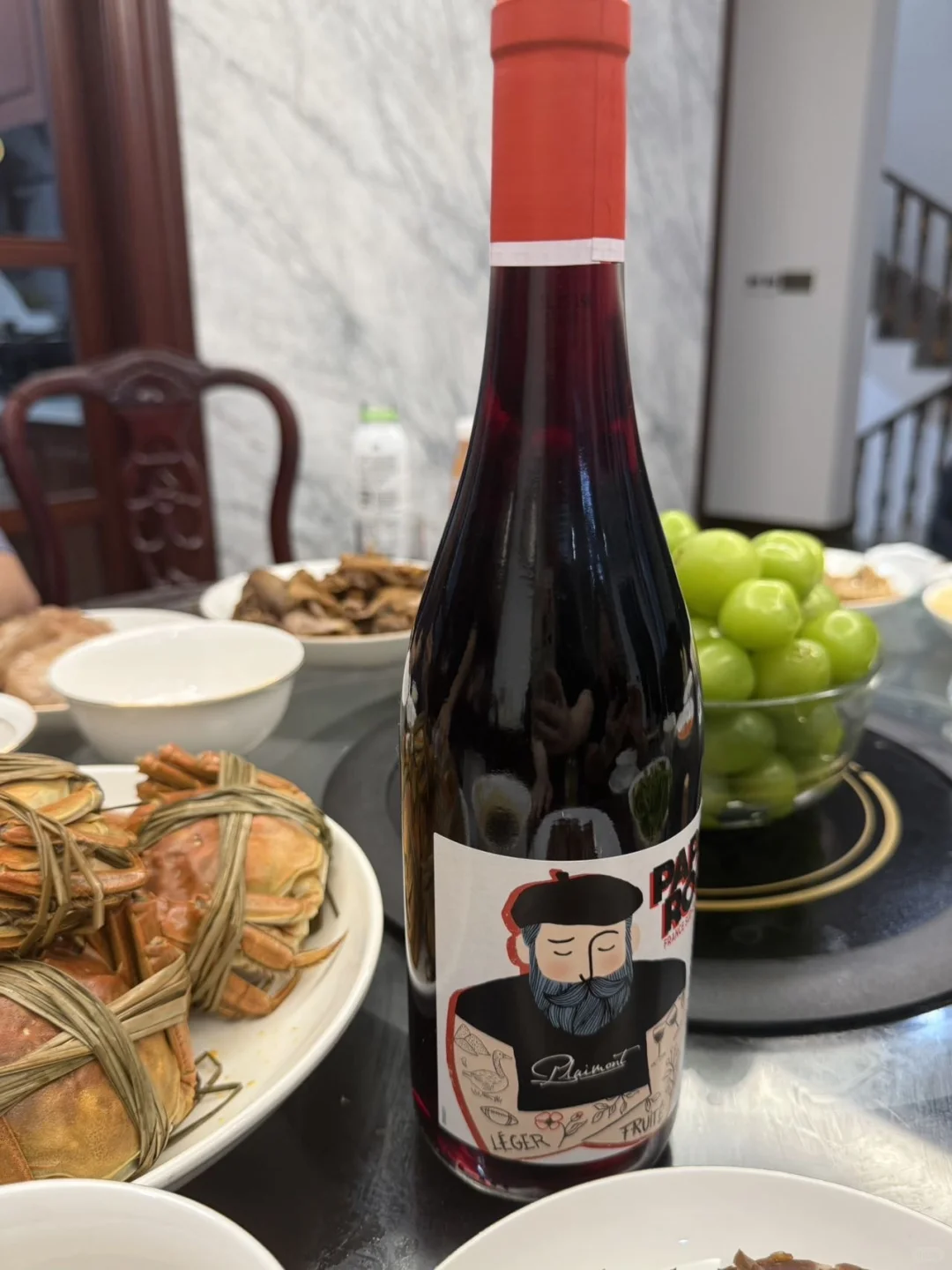 中秋家宴被问爆的酒！大胡子葡萄酒太给面了