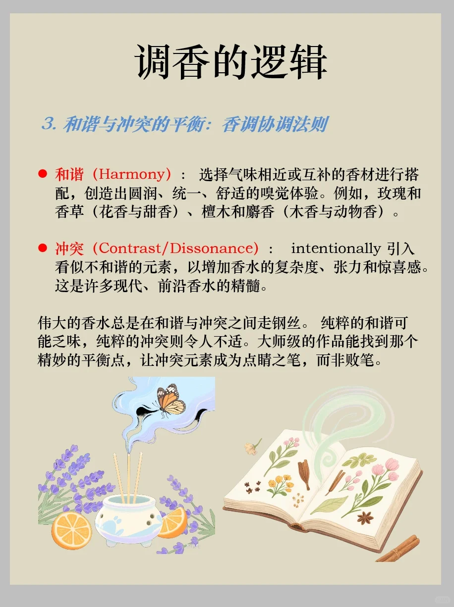 调香的逻辑?