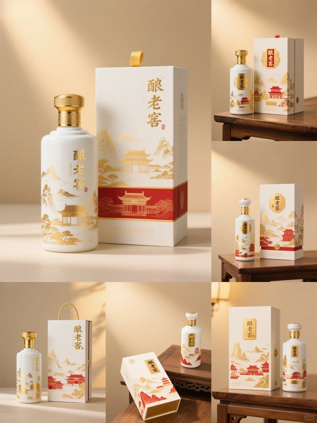 酒水包装设计，把白酒的传统韵味装进去啦