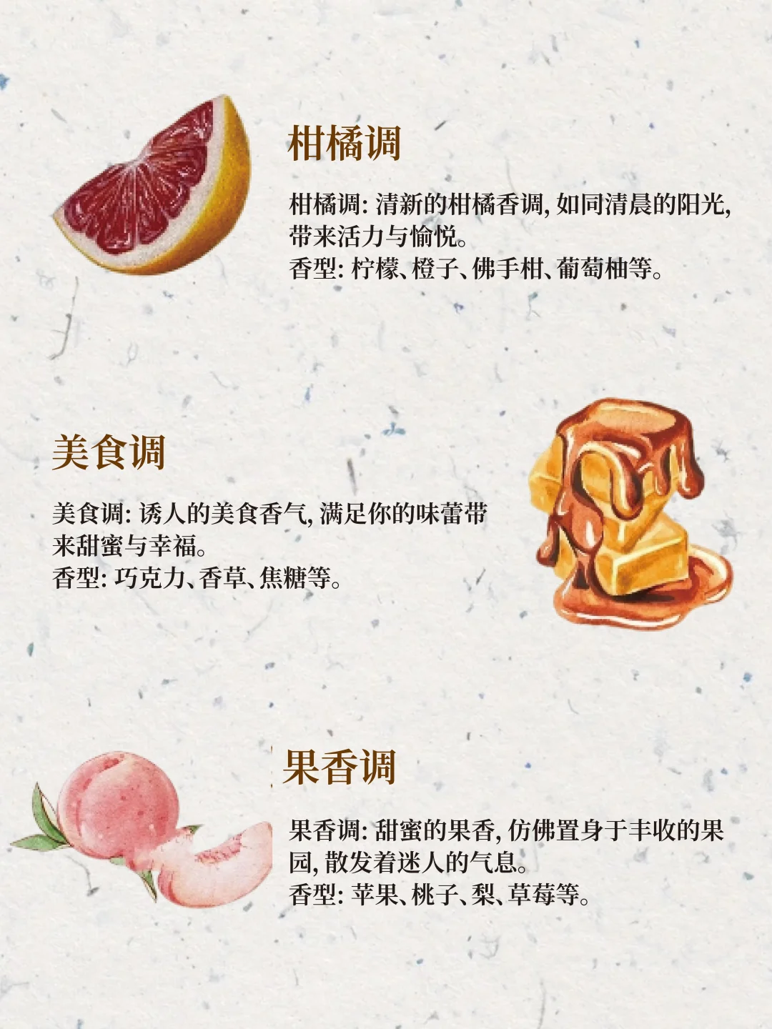 12 种香调|调香爱好者必存!