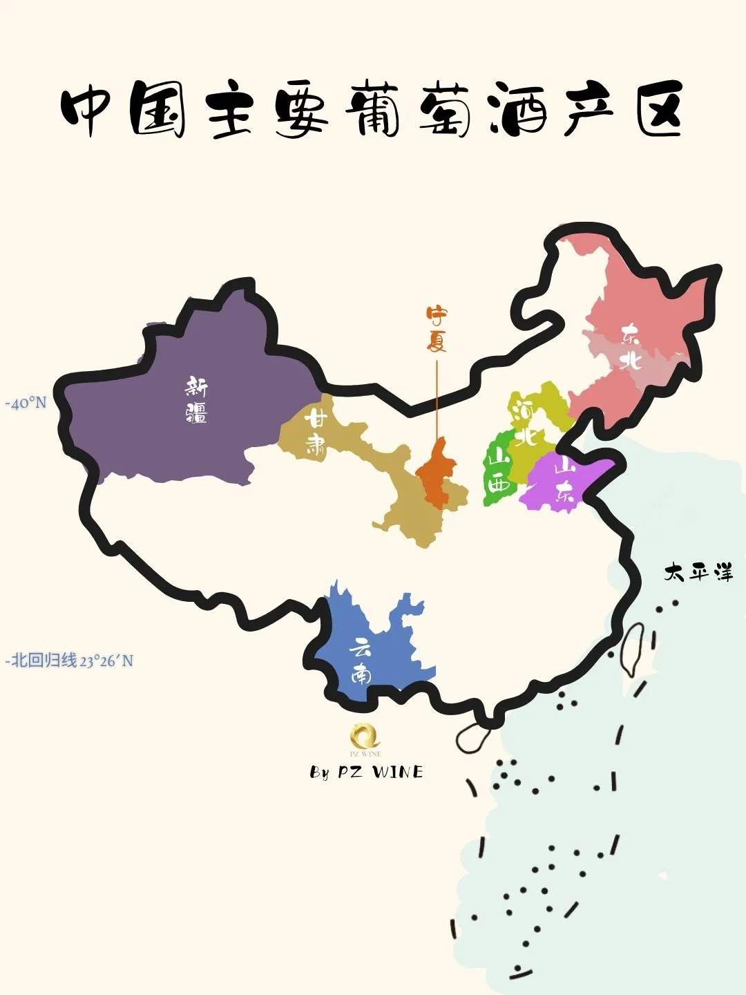 认识中国葡萄酒产区 ???
