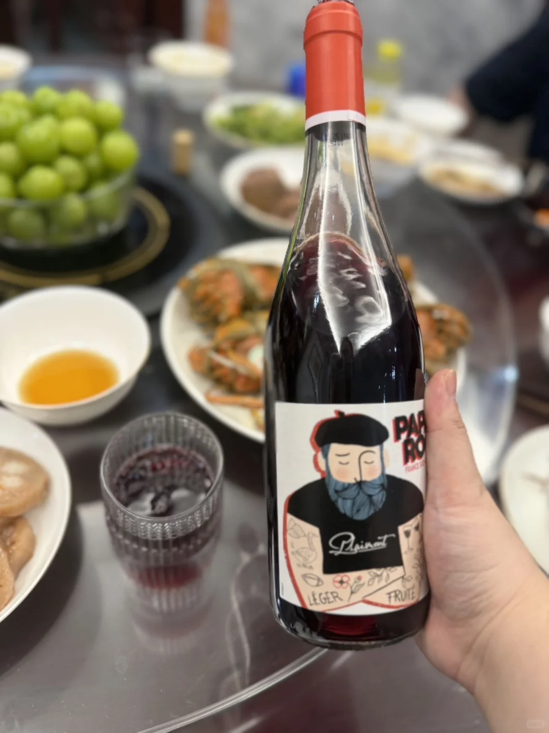 中秋家宴被问爆的酒！大胡子葡萄酒太给面了