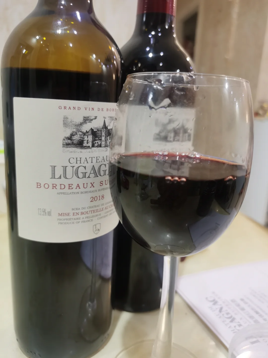 大夫让我喝红酒