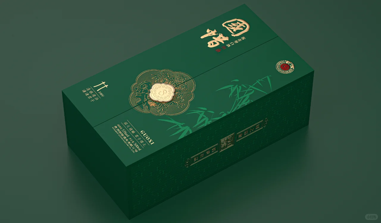 国惜酒-梅兰竹菊系列包装设计