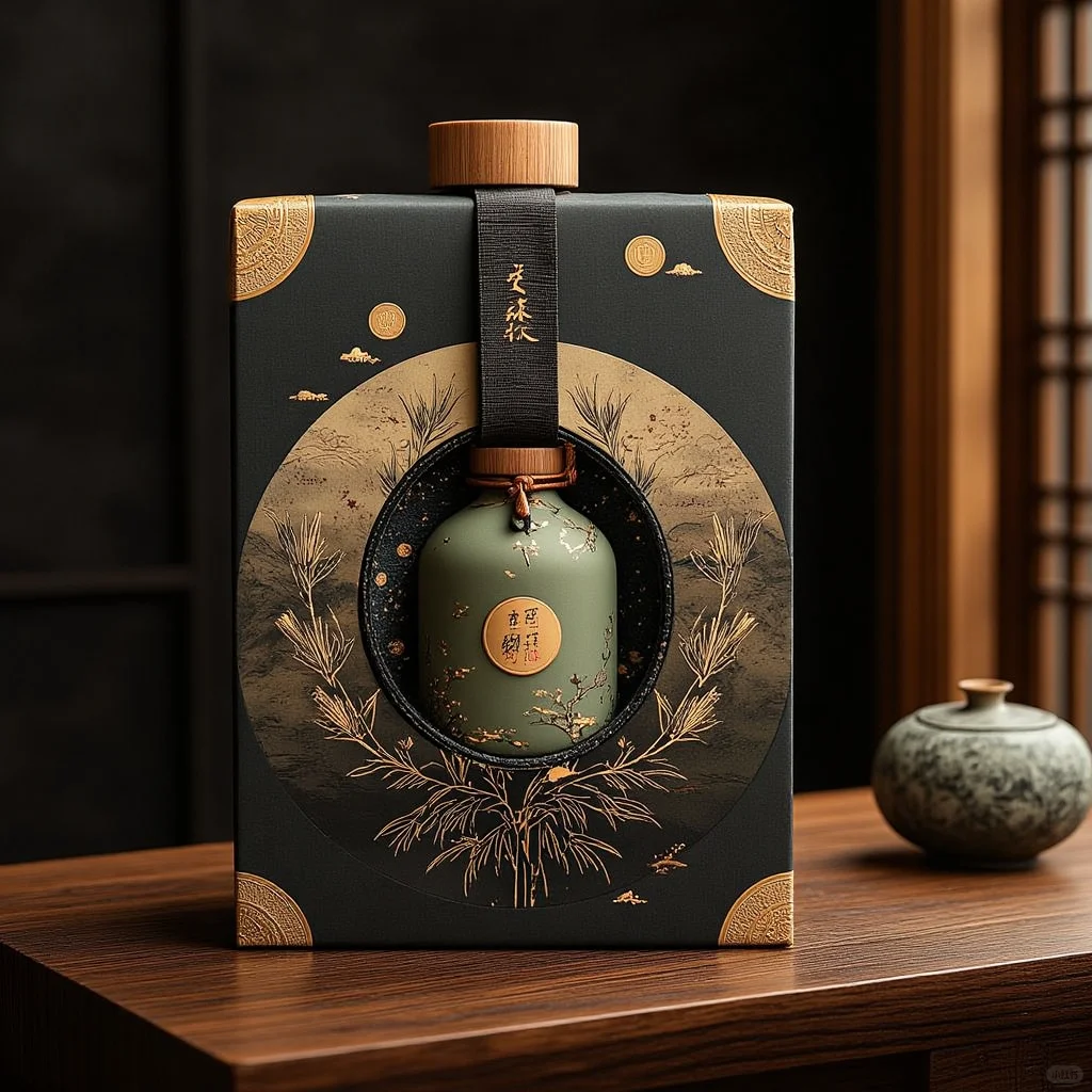 国风白酒礼盒设计