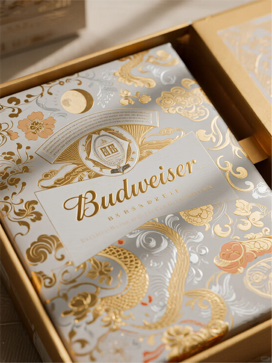 AIGC中秋节酒品类礼盒包装风格探究