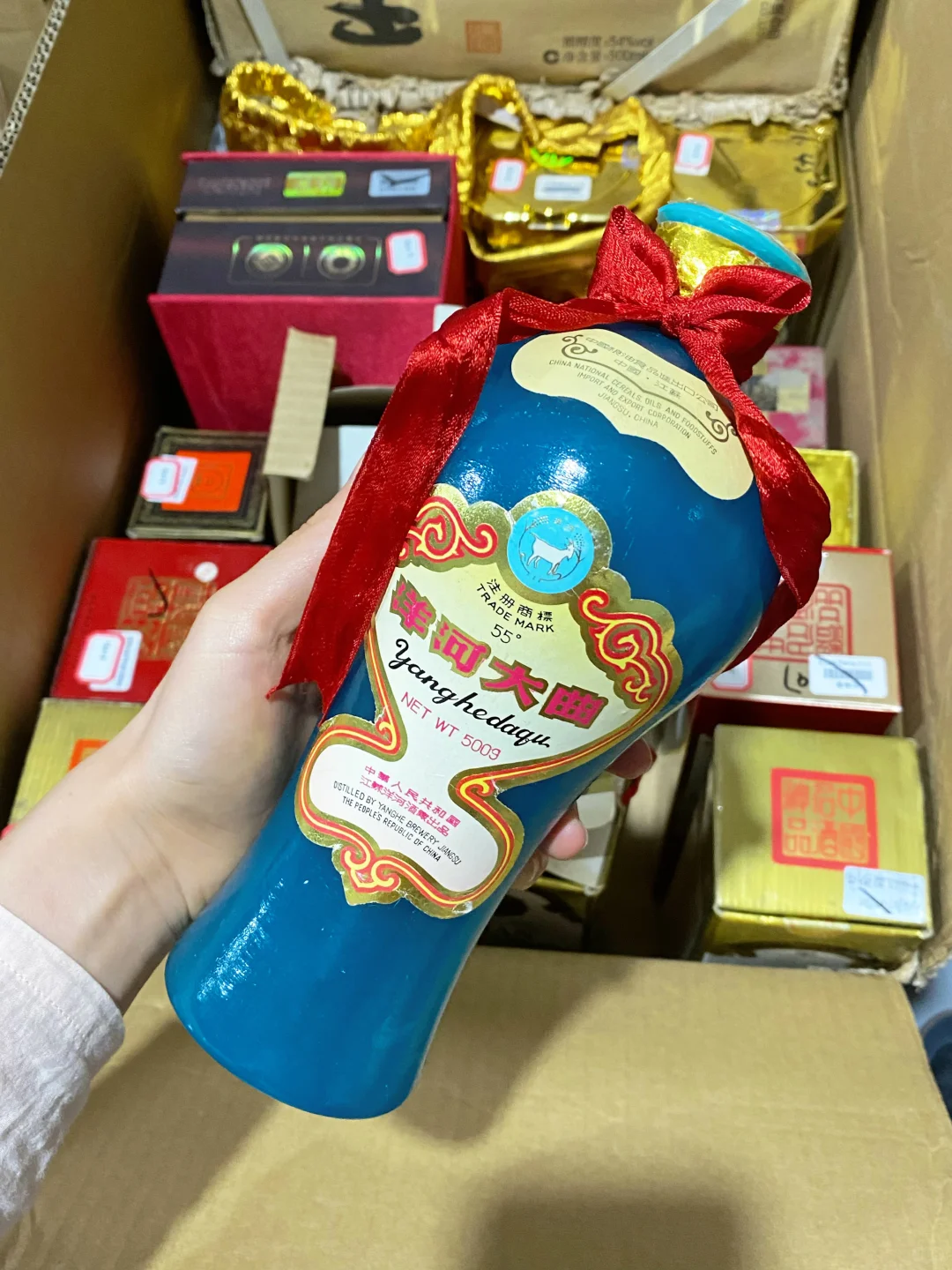 中秋节送老爸一箱老酒?