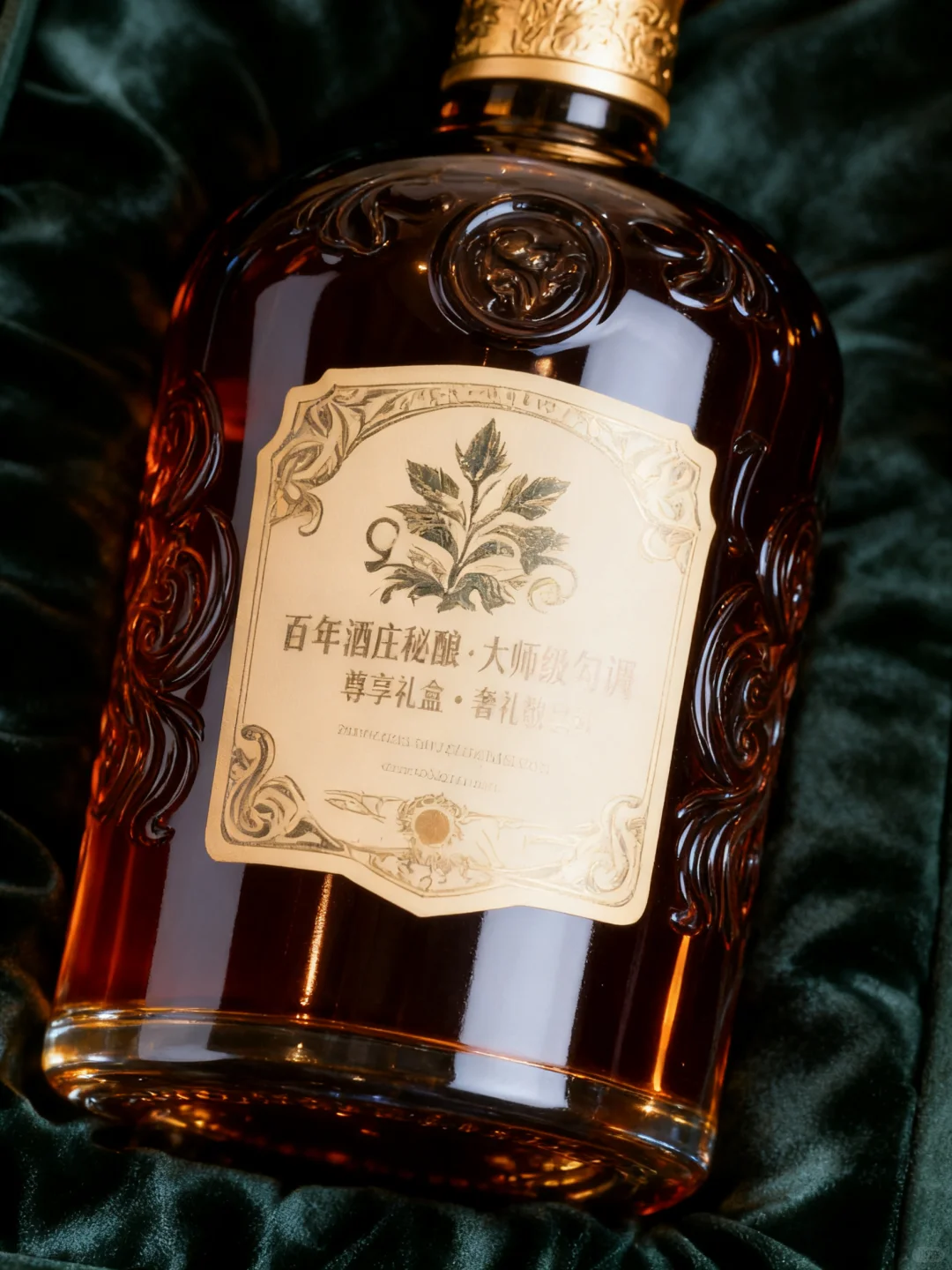 复古奢华感酒水包装设计分享