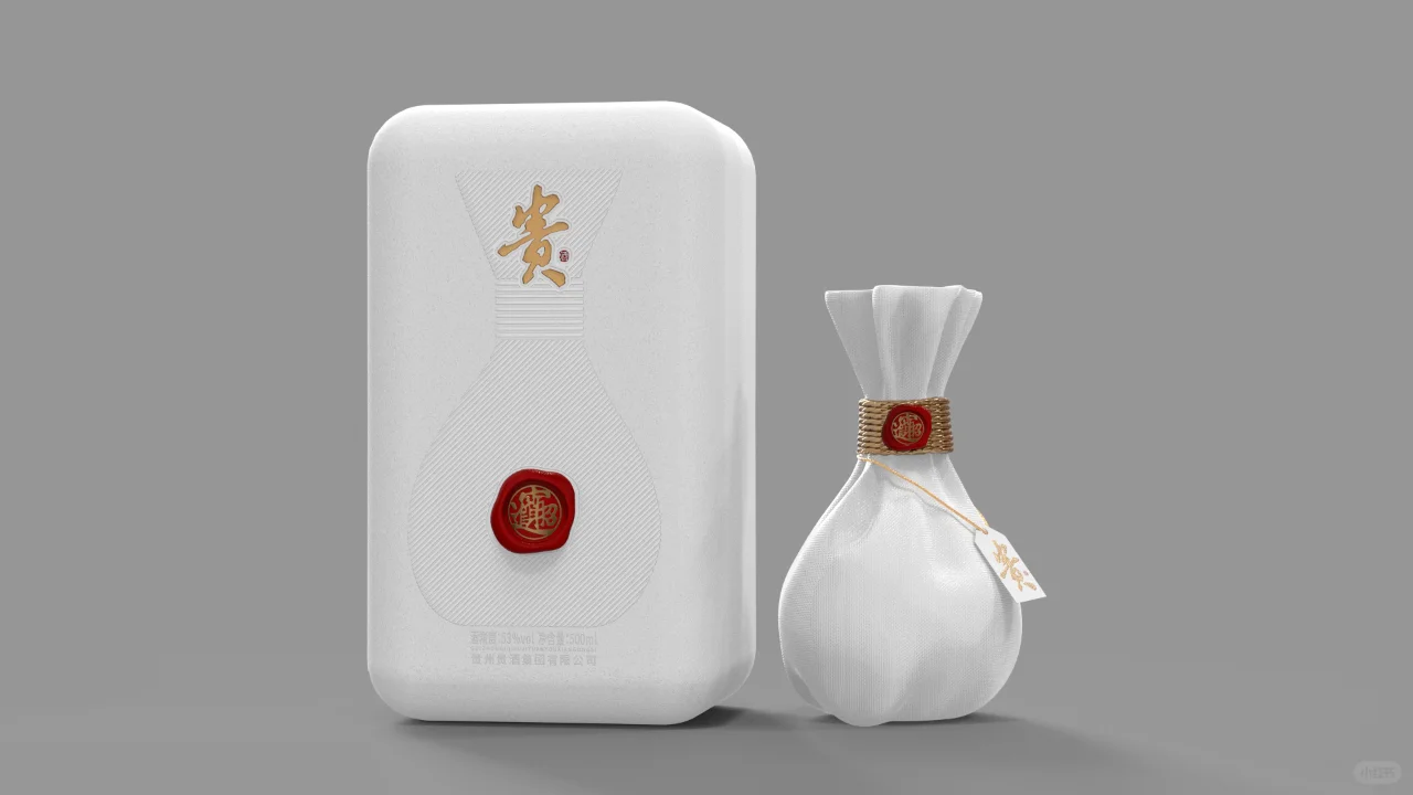 富贵迷人眼，福袋可这样创作丨原创白酒设计