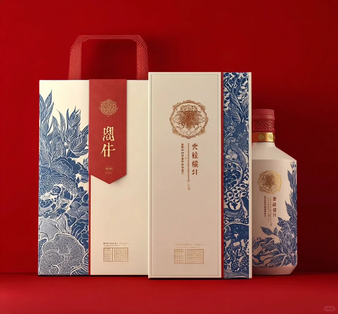 中国风白酒包装
