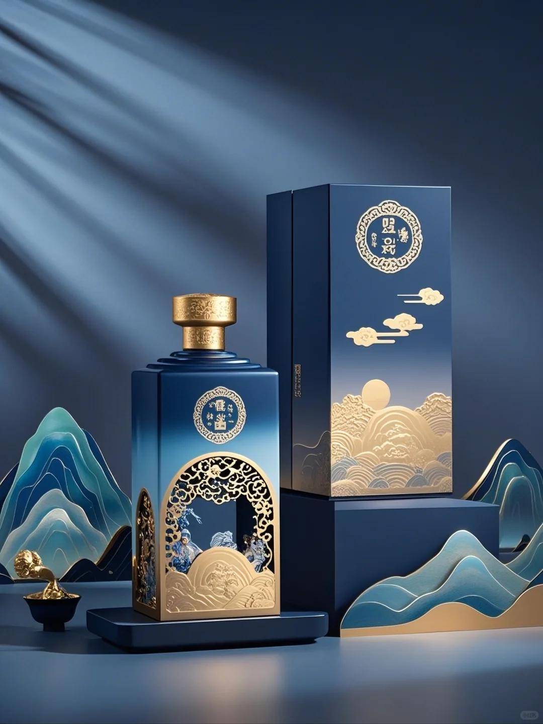 ?被夸爆的白酒包装盒设计，快来抄作业