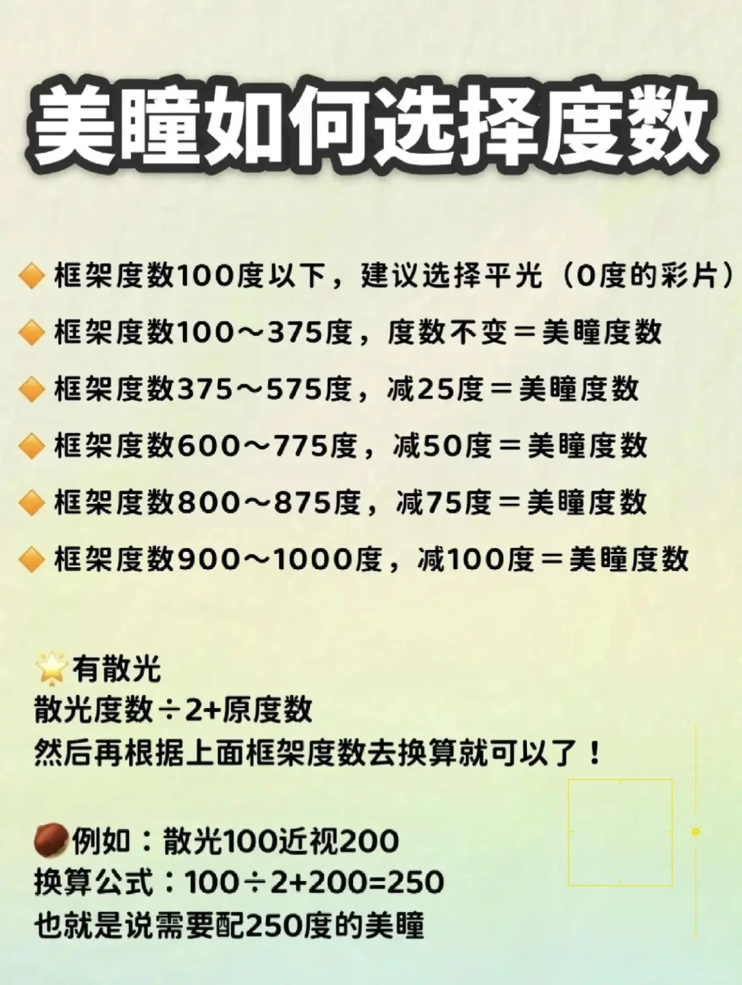 保姆级教你美瞳如何转化???