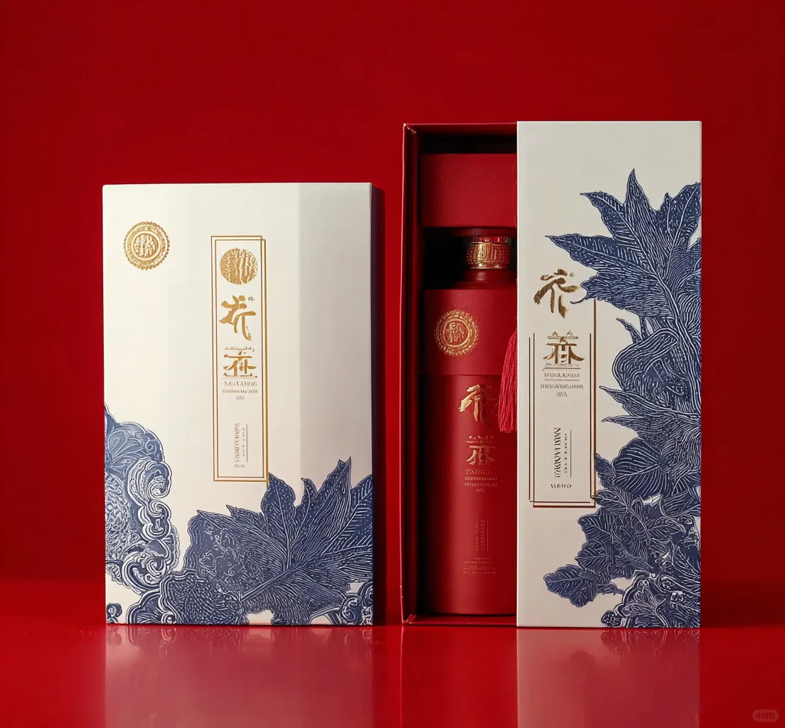 中国风白酒包装
