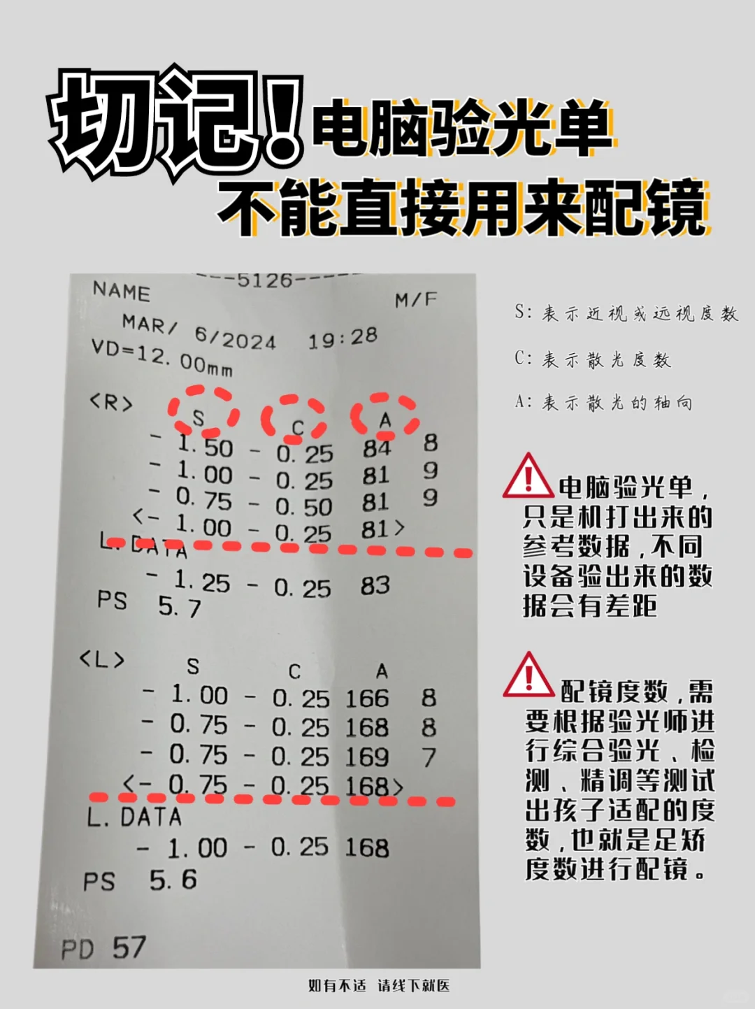 是谁还在用电脑验光单给孩子配镜？