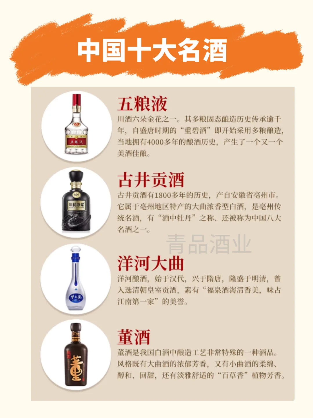 中国十大名酒，你喝过几款？