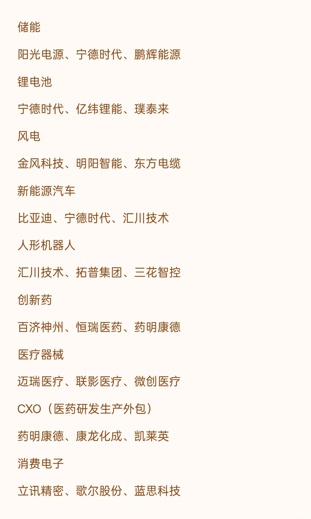 重磅！A股各行业龙头企业汇总