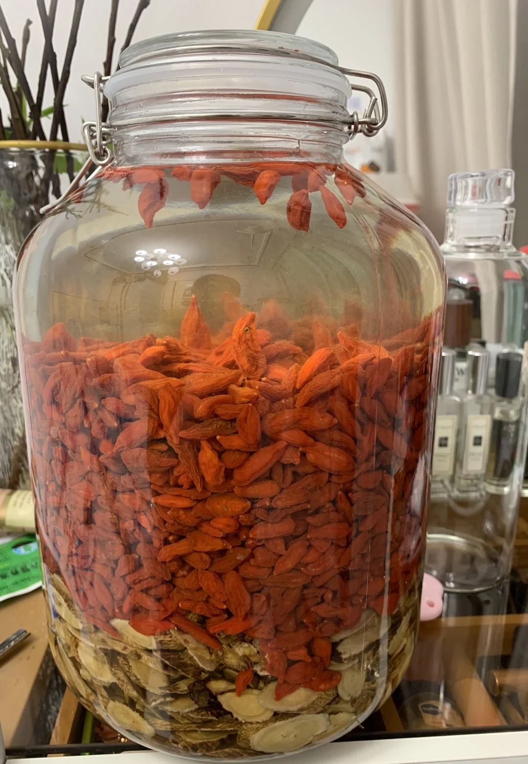 黄芪枸杞酒⁉️一个月后等我爹开封?