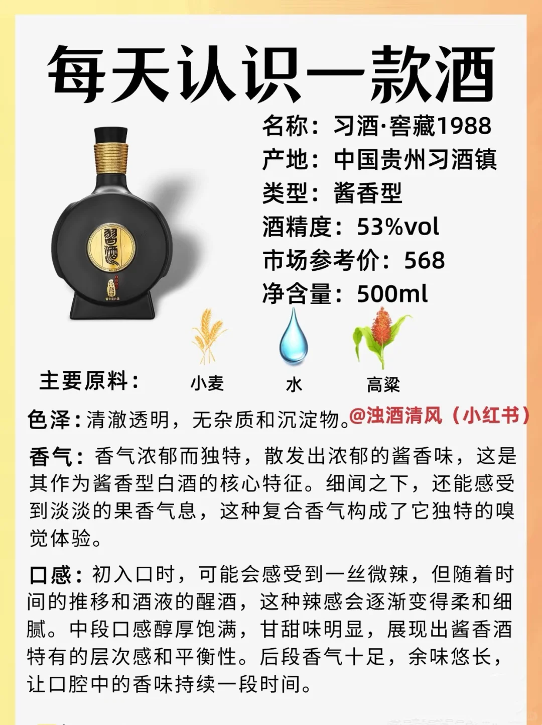 每天认识一款白酒|窖藏1988