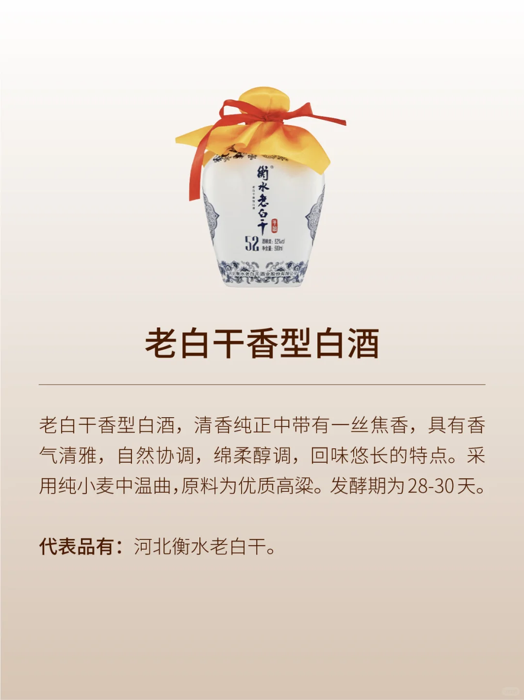 一图秒懂白酒十二大香型