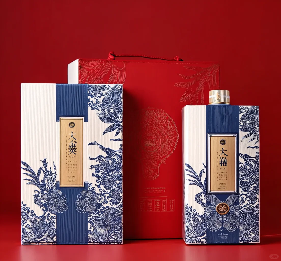 中国风白酒包装