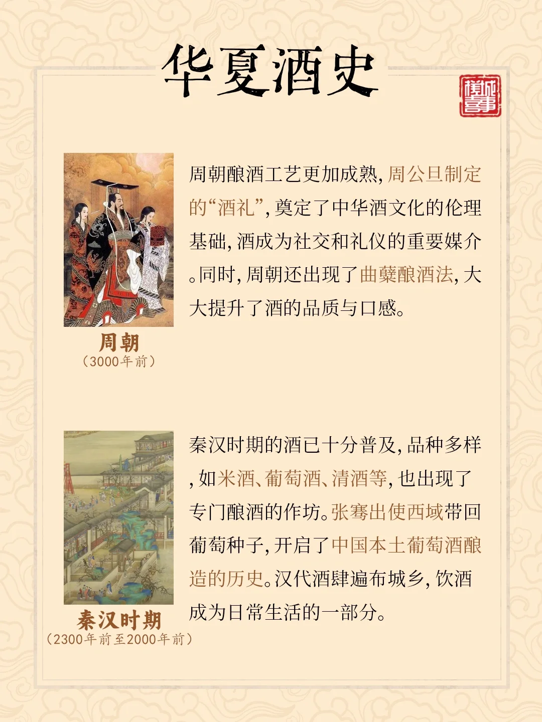 华夏酒史|中华上下五千年酒文化