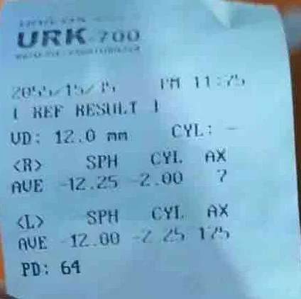 两年没测度数，一去验光天塌了