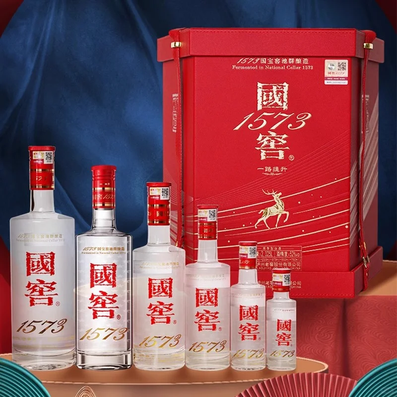 国窖1573 一路提升礼盒 2025年过节送礼专属