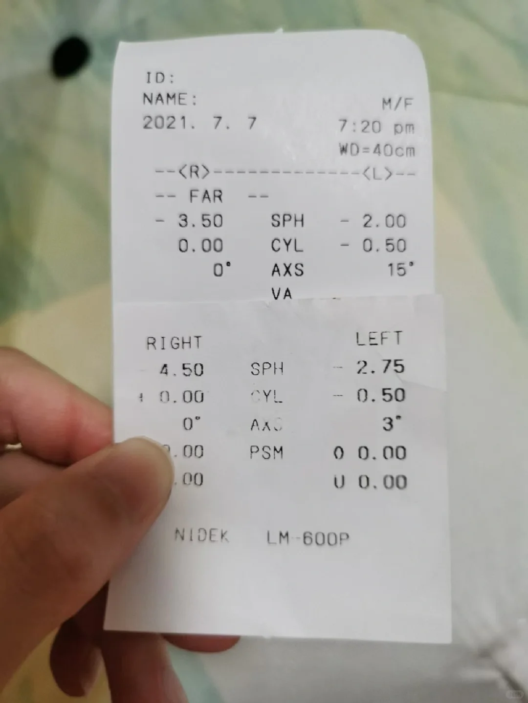 近视度数居然降了200度！为嘛？！