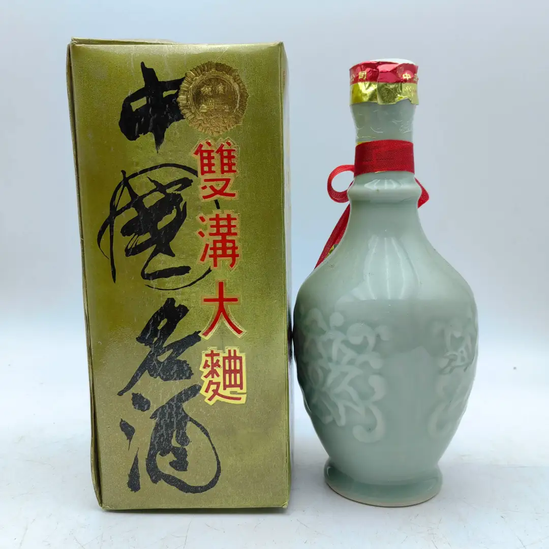 1993年双沟大曲瓷瓶53度500ml，浓香型白酒